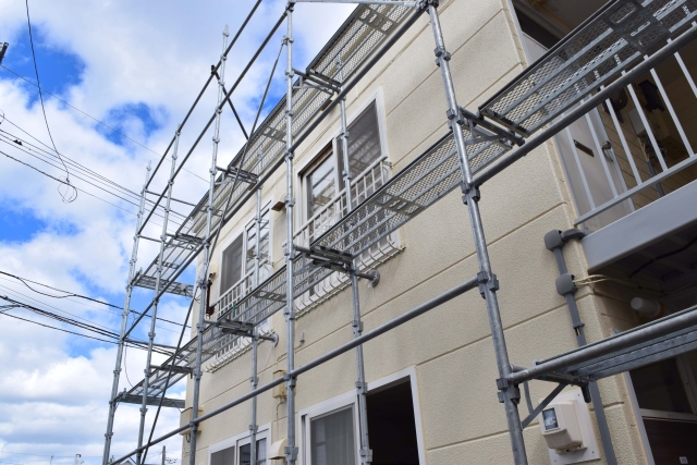 アパートの外壁塗装の工事期間