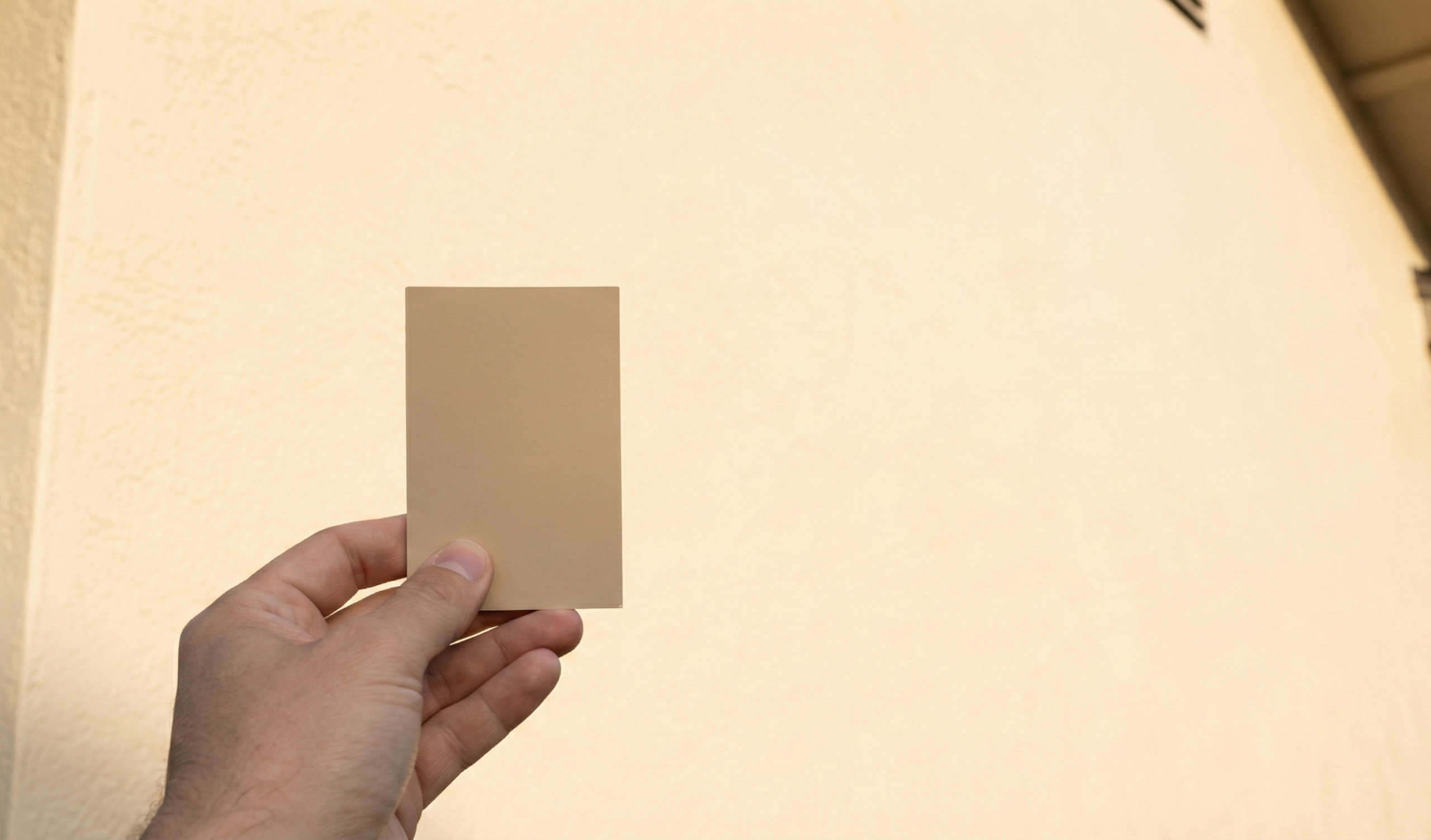 外壁塗装 色サンプル 面積効果 確認方法